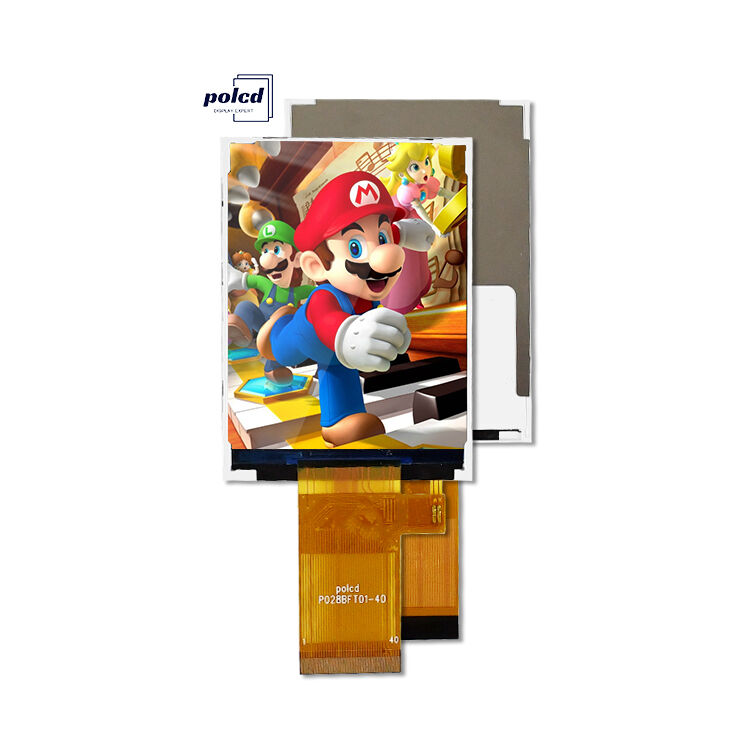 Οθόνη LCD Polcd 2.8 ιντσών 240*320 Transflective ST7789T3 Mcu Spi Interface 2.8