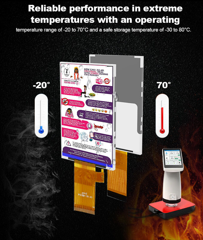 Οθόνη LCD Polcd 2.8 ιντσών 240*320 Transflective ST7789T3 Mcu Spi Interface 2.8