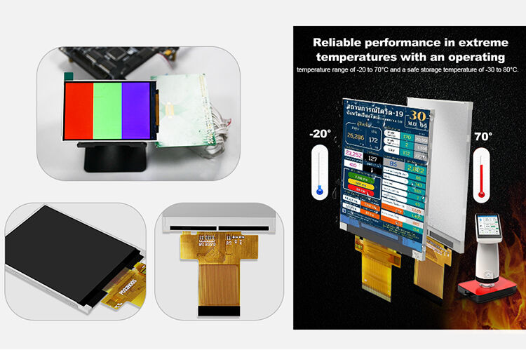 Polcd 3.2 ίντσες 240x320 pixel μέγεθος Μικρή TFT Οθόνη ILI9488 Driver ic Lcd