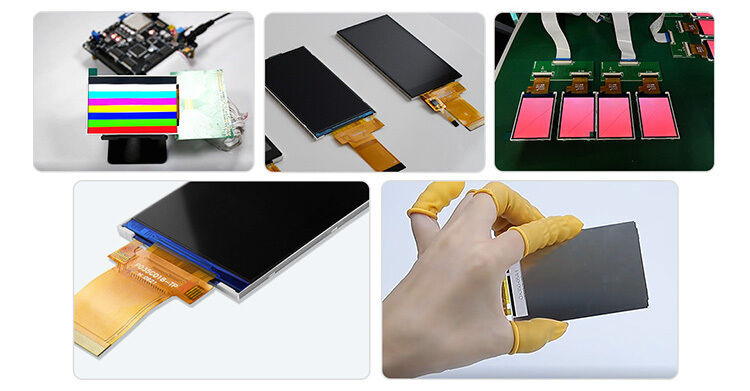 Polcd ILI9488 Οθόνη Tft LCD 12 0'CLOCK 3,5 Tft LCD Raspberry Pi 48,96 mm