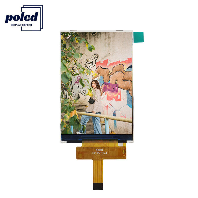 Πολύ φωτεινή μονάδα οθόνης TFT LCD 3,5 ιντσών με διεπαφή SPI, έγχρωμη, ανάλυση 320x480 LCD