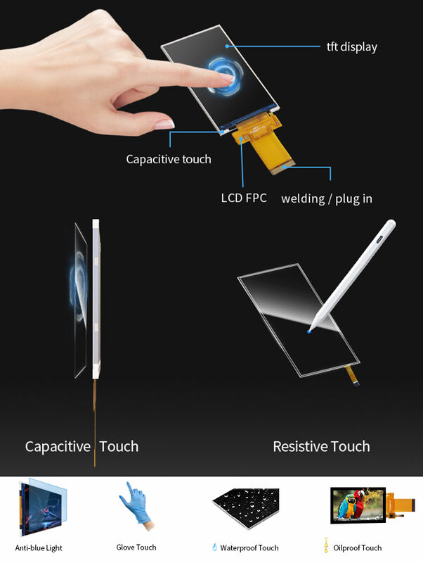 Polcd 3.5 ιντσών μονάδα LCD 320X480 pixel οθόνη IPS ILI9488 SPI MCU διεπαφή TFT οθόνη