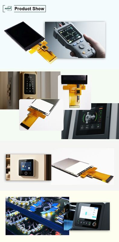 Polcd Custom Industrial 2.8 ιντσών RGB οθόνη οθόνης Αδιάβροχες χωρητικές μονάδες TFT LCD με οθόνη αφής