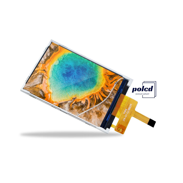 Polcd Wide Temperature 2.8 Inch Lcd Modules 240*320 300nit SPI 2.8 IPS Στροφή θέασης