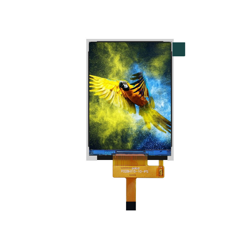 Polcd 2.8' TFT LCD Προσαρμόστε το χρωματικό πάνελ Εικόνα 240*320 Ανάλυση 260 νιτ IPS LCD οθόνη