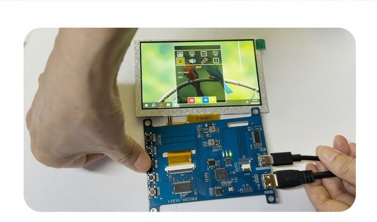 Polcd 4.3 5 ιντσών Παγκόσμιο LCD Driver Board HD-MI USB Controller Board RTD2281 για TFT LCD Display Module