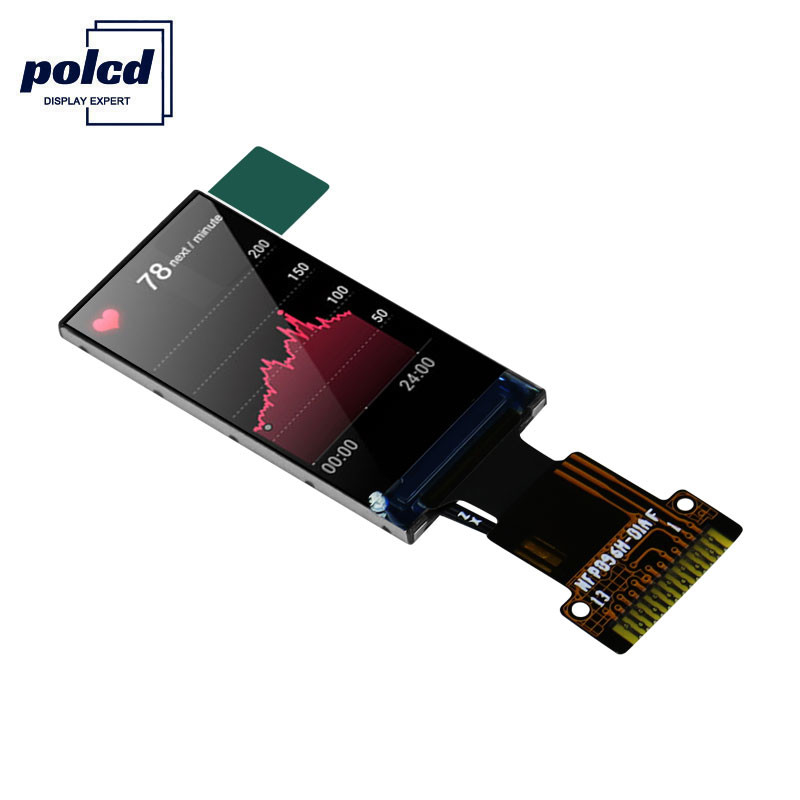 Polcd ST7735S 0,96 LCD Οθόνη 13 ακίδων 80X160 Μικρή οθόνη TFT 4 γραμμών SPI