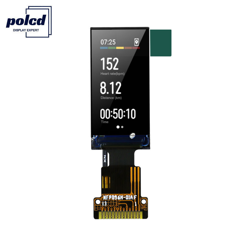 Polcd 80x160 Pixels 0,96 Tft Οθόνη 1,5mm TFT LCD Module 400 Nit