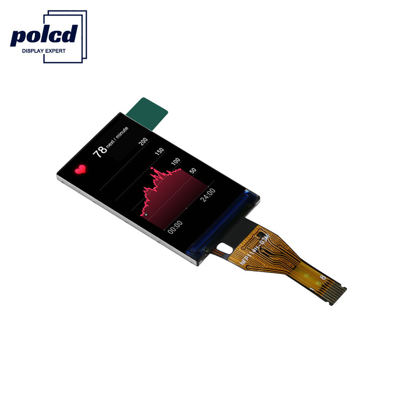 Ανάλυση Polcd 135X240 Ips St7789v 1,14 ιντσών 262K Μικρή οθόνη LCD 8 ακίδων