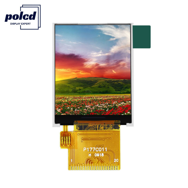 Ανάλυση Polcd 128*160 1,77 Tft LCD ST7735S TFT LCD οθόνη για εμπορική χρήση