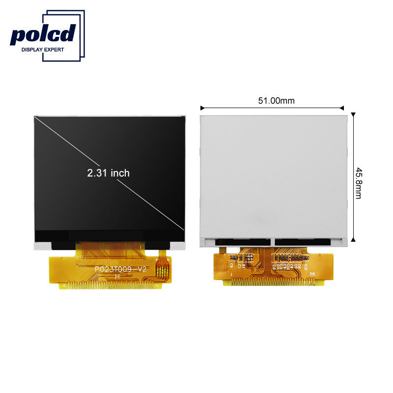 Polcd ILI9342C 2,31 ιντσών LCD 8080 MCU 16 bit 320x240 LCD Οθόνη 300 Nit