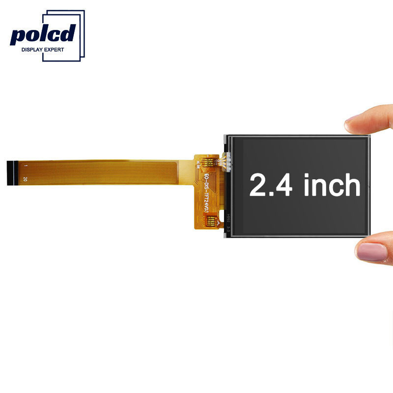 Polcd 8080 MCU 8 Bit 2,4 ιντσών Tft LCD ISO9001 240x320 LCD για Εμπορική