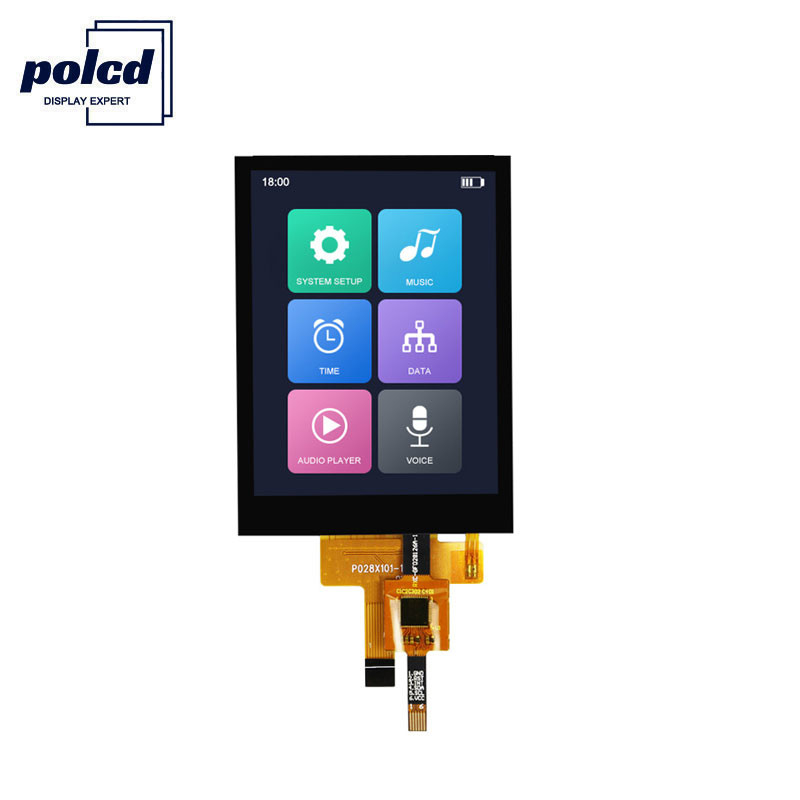 Polcd 4 Wire SPI ST7789V Οθόνη Ips 2,8 ιντσών RoHS TFT Οθόνη αφής για το σπίτι