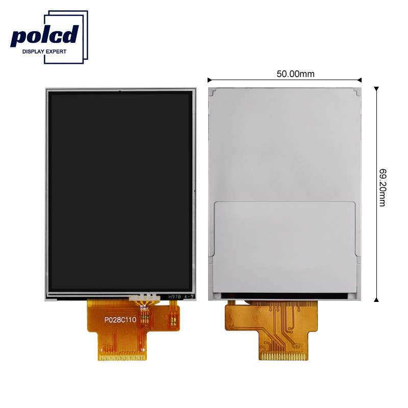 Αντιστατική οθόνη αφής Polcd 4 Wire SPI 2.8 Lcd Module RoHS 240X320 TFT