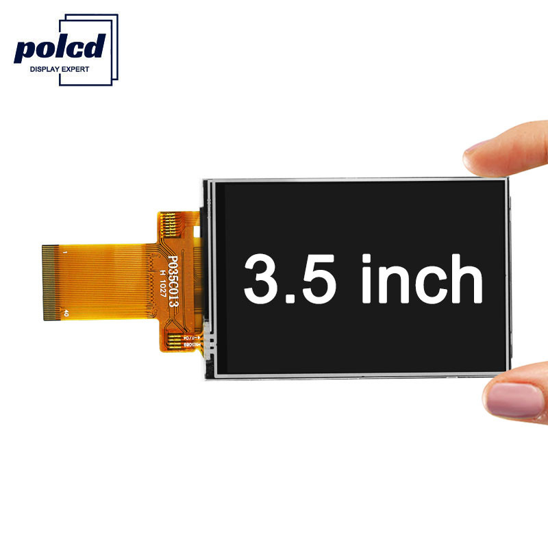 Polcd 8080 MCU 16 bit 320x480 Tft 3,5 ιντσών LCD ILI9488 450 Brightness