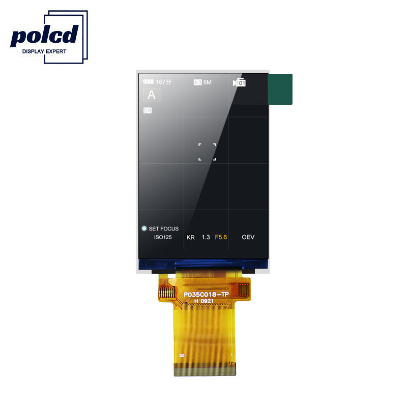 Polcd ILI9488 Οθόνη Tft LCD 12 0'CLOCK 3,5 Tft LCD Raspberry Pi 48,96 mm