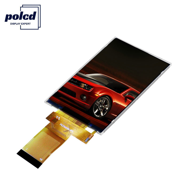 Polcd 350 Nit 800X480 Οθόνη Ips 5 ιντσών 18 BIT RGB Ips Tft Οθόνη 153 * 153 Um