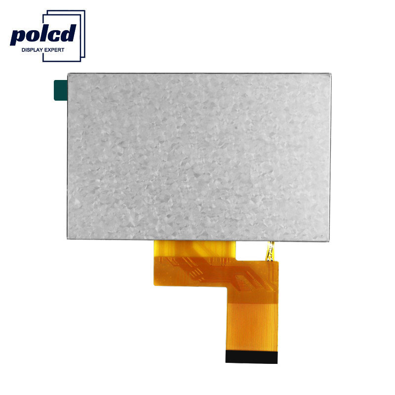 Polcd 24 bit RGB LCD 4,3 ιντσών 800x480 TFT LCD Οθόνη 53,86 mm Βιομηχανική