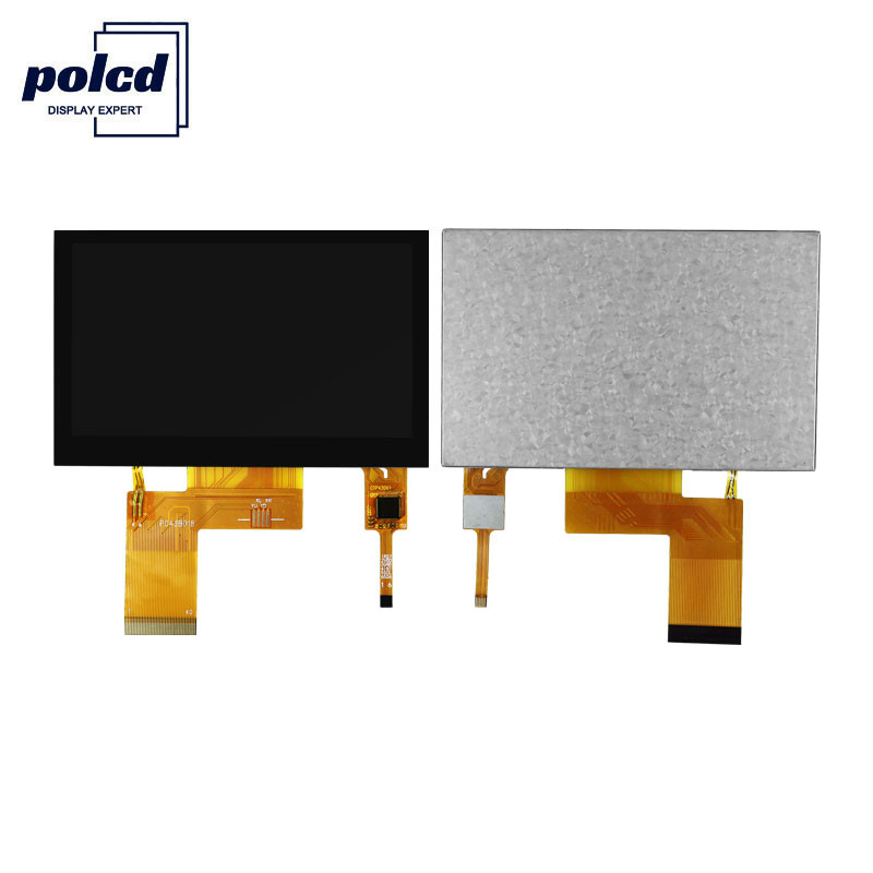 Έγχρωμη οθόνη Polcd 262k 4,3 ιντσών Tft LCD Οθόνη ST7262E43 Rgb Tft Οθόνη ISO9001