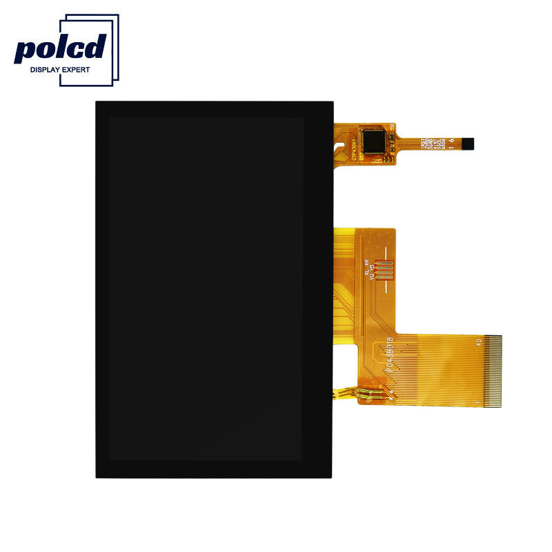 Οθόνη αφής LCD Polcd Pixel 800x480 Tft Capacitive Touch RGB 24 bit 4,3 Tft