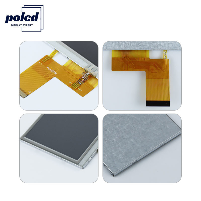 Polcd ST7262E43 4,3 ιντσών Tft LCD Module 280 40Pin Οθόνη LCD σε εσωτερικούς χώρους