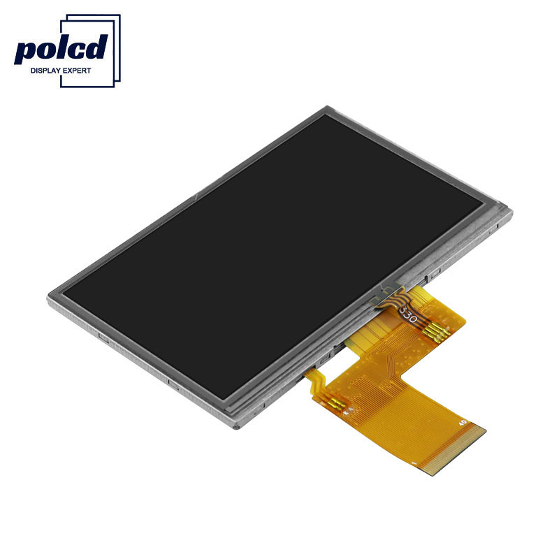 Polcd RGB 24 bit 4,3 ιντσών Tft LCD οθόνη 480x272 βιομηχανική οθόνη αφής