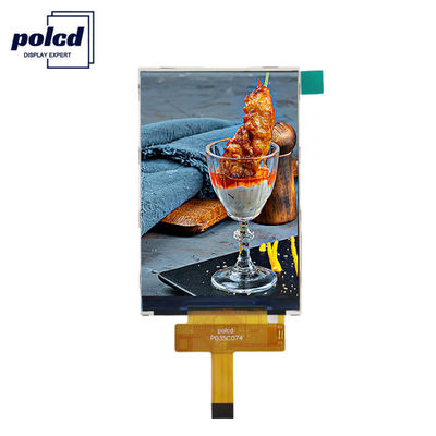 Κάμερα 4 Line SPI Interface TFT LCD οθόνη Polcd 3,5 ιντσών Πίνακας αφής 320x480