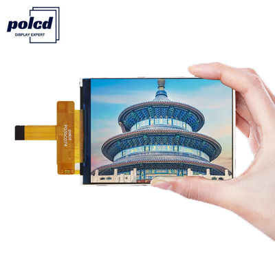 Polcd 3,5 ιντσών TFT LCD οθόνη 320x480 RGB Γωνία θέασης μετάδοσης IPS