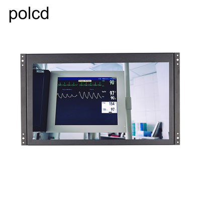 Polcd 14 βιομηχανικό LCD μετάλλων ίντσας πλήρες HD 1920x1080 όργανο ελέγχου περίπτωσης με το ανοικτό πλαίσιο