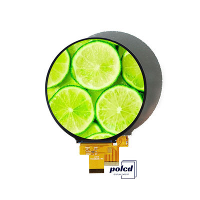 Polcd 4'' LCD Module 720*720 ST7703 IPS 300 φωτεινότητα MIPI Κύκλος 4 ιντσών Στρογγυλός πίνακας οθόνης TFT