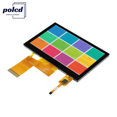 Οθόνη αφής Polcd RGB 24 bit 4,3 ιντσών ST7262E43 800x480 TFT οθόνη αφής