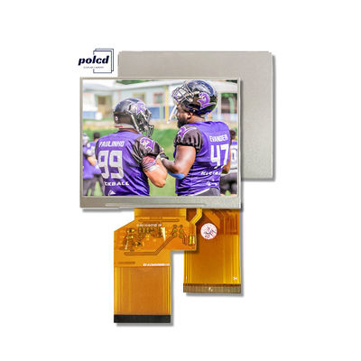 Polcd 3,45 ίντσες 3,5 ίντσες 320x240 τετραγωνική οθόνη LQ035NC111 Spi Rgb 54 πιν TFT οθόνη