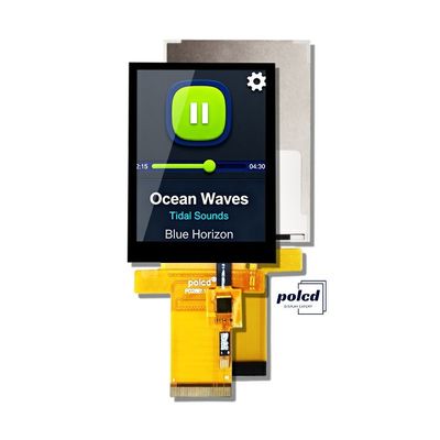 Polcd Tft RGB 2.8 ιντσών Βιομηχανικός ελεγκτής Πίνακας εμφάνισης χρώματος Ηλιακή οθόνη αφής χωρητικότητας IPS Lcd μονάδα