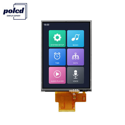 Polcd 240X320 2,8 ιντσών Tft Touch Shield RoHS TFT Resistive Touch Screen