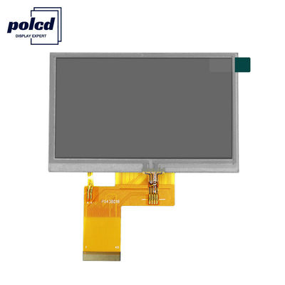 Οθόνη αφής Polcd 800X480 LCD Tft 4,3 ιντσών 280 Q38 Nit Raspberry Pi