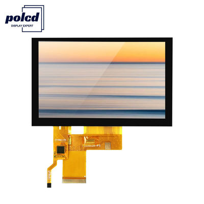 Polcd ST7262 Οθόνη LCD 5 ιντσών 800X480 Tft Οθόνη αφής 40 ακίδων