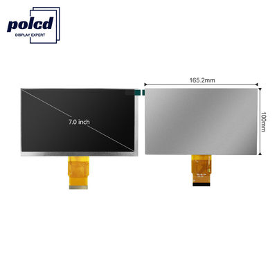 Polcd RoHS 300 Nit 7 ιντσών οθόνη LCD 800X480 Pixels Μονάδα TFT LCD